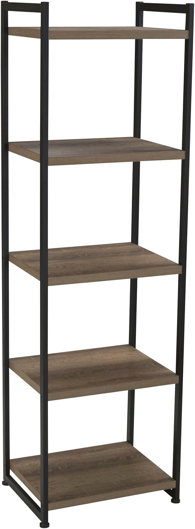 5-Tier Standing Storage Shelf 🏠 Space-Saving Organizer for Home & Office 🌟 Multi-Purpose Durable Rack