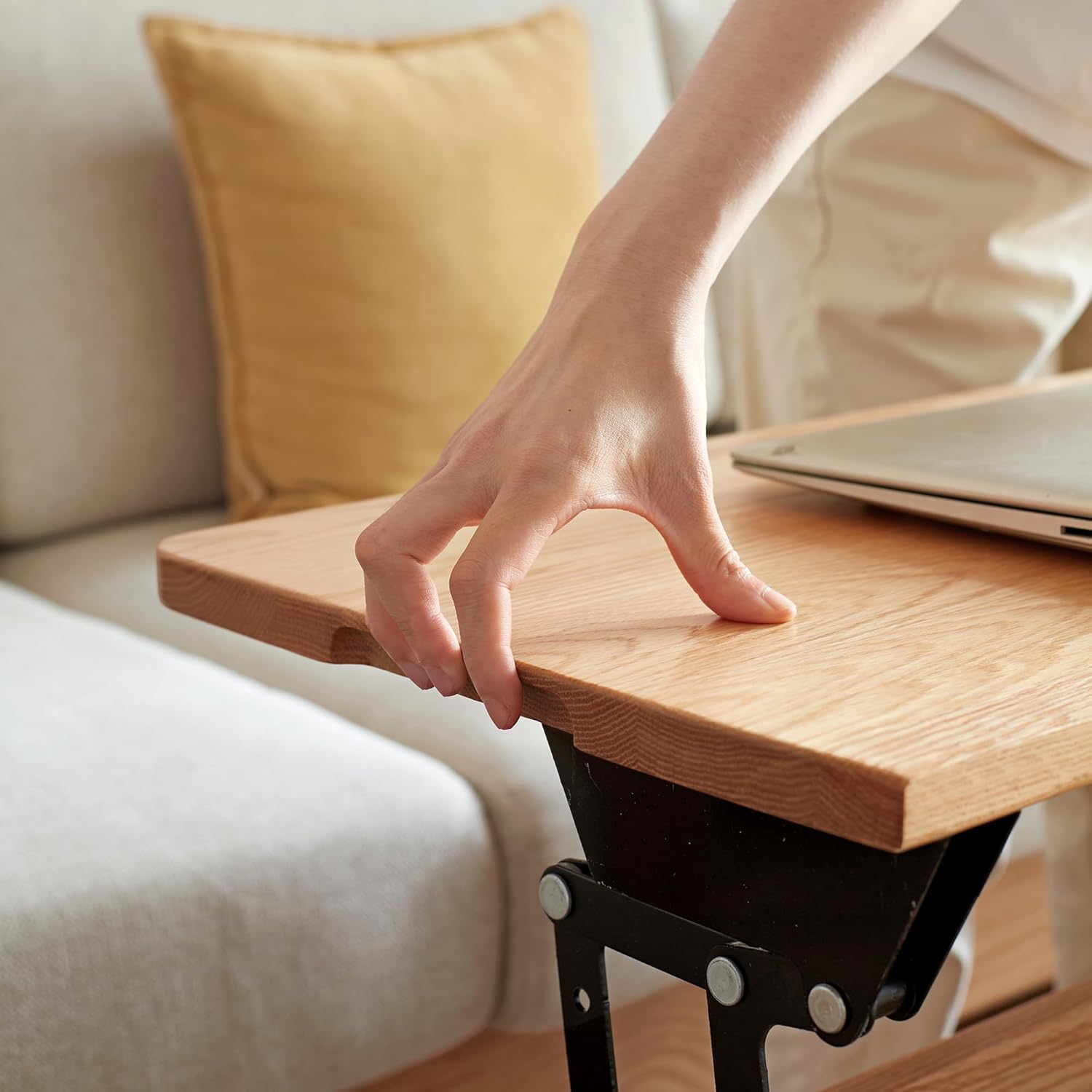 Natural Wood Storage Shelf 🌿 4-Tier Organizer for Home, Apartment & Office 🏡 Stylish & Functional